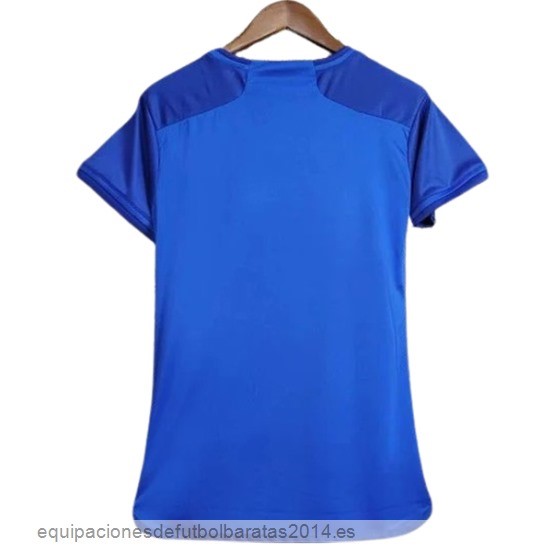 Nuevo 1ª Camiseta Mujer Cruzeiro EC 24/25 Azul Baratas